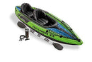 Intex Challenger K2 2-Person Inflatable Sporty Kayak + Oars And Pump (2 Pack)