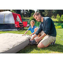 Intex Classic Dura Beam Air Mattress Bed w/Built in Pump, Full & Cordless Pump