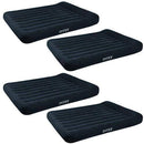 Intex Classic Inflatable Dura Beam Air Bed w/ Pillow Rest & Pump, Full (5 Pack)