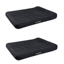 Intex Classic Queen Airbed with Built-in Pump & A Twin Air Mattress Bed