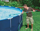 Intex Cleaning Maintenance Swimming Pool Kit w/Vacuum Skimmer & Pole (6 Pack)