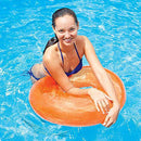 Intex Colorful Transparent Inflatable Swimming Pool Beach Tube Raft (24 Pack)