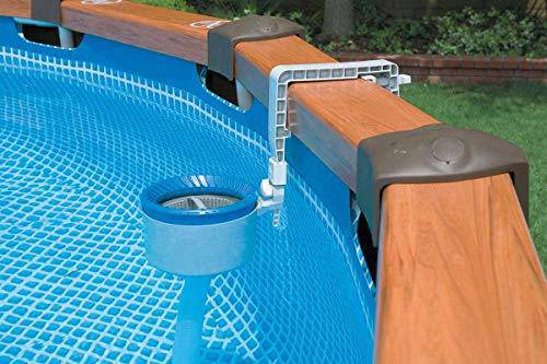 Intex Deluxe Pool Automatic Surface Skimmer and Maintenance Kit w/ Vacuum & Pole
