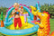 Intex Dinoland Kiddie Inflatable Pool & Inflatable Ocean Backyard Kiddie Pool