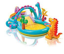 Intex Dinoland Kiddie Inflatable Pool & Inflatable Ocean Backyard Kiddie Pool