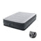 Intex Dura Beam Elevated Mattress Airbed w/Built in Pump, Queen & Cordless Pump