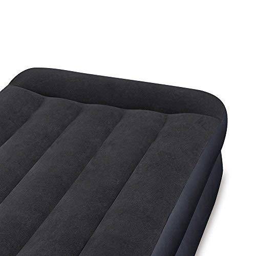 Intex Dura-Beam Pillow Rest Air Mattress Bed w/Built-in Pump, Twin (2 Pack)