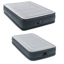 Intex Dura Beam Plus Series Elevated Queen Airbed w/ Built-In Pump & Twin Airbed