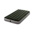 Intex Dura-Beam Standard Series Downy Airbed with Built-in Foot Pump, Twin
