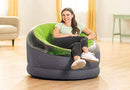 Intex Empire Inflatable Chair 44 X 43 X 27 Green Beach Travel Camping Outdoor