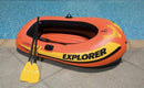 Intex Explorer 200 Inflatable 2 Person Raft w/ Intex 1-Person Inflatable Raft