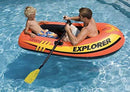 Intex Explorer 200 Inflatable Two Person Raft Set with Oars and Pump, Set of 3