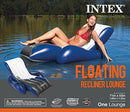 Intex French Mattress Float (2 Pack) and Pool Recliner with Cup Holders (2 Pack)