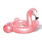 Intex Giant Inflatable Flamingo Swimming Pool Float and 120V Electric Air Pump