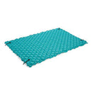 Intex Giant Inflatable Floating Water Pool Lake Mat Platform Pad, Teal (4 Pack)