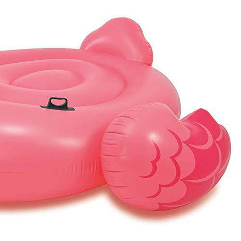 Intex Giant Inflatable Ride-On 86-Inch Mega Flamingo Island Pool Float (3 Pack)