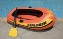 Intex Inflatable 2 Person Raft w/ Intex 1-Person Inflatable Tube (2 Pack)