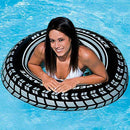 Intex Inflatable 36 Inch Tire Tube Raft Float For Pool Lake Ocean River (3 Pack)