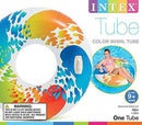 Intex Inflatable 47" Color Whirl Tube Swimming Pool Raft with Handles (8 Pack)