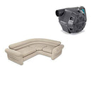Intex Inflatable Corner Sectional Sofa & Intex 120-Volt Corded Electric Air Pump