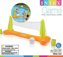 Intex Inflatable Floating Swimming Pool Toys Volleyball Game, Green (6 Pack)