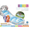 Intex Inflatable Kids Backyard Water Slide w/ 2 Surf Riders & Float/Air Bed Pump