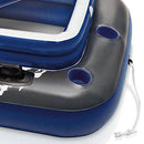 Intex Inflatable Mega Chill II 72 Can Cooler Float & 1 Person Floating Raft
