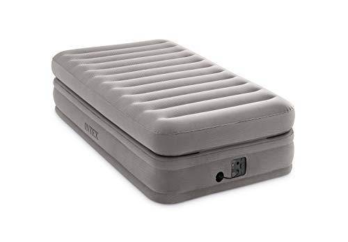 Intex Inflatable Prime Comfort Elevated Airbed Mattress with Internal Pump, Twin