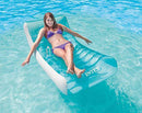 Intex Inflatable Rockin Lounge Pool Floating Raft Chair with Cupholder (6 Pack)
