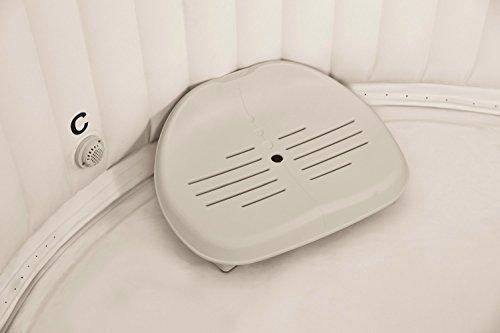 Intex Inflatable Slip Resistant Spa Seat (2 Pack) & Inflatable Headrest Pillow