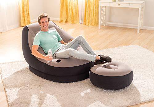 Intex Inflatable Ultra Lounge with Ottoman