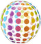 Intex Jumbo Inflatable Colorful Polka Dot Giant Beach Ball (Set of 2) | 59065EP