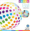 Intex Jumbo Inflatable Glossy Big Polka-Dot Colorful Giant Beach Ball (32 Pack)