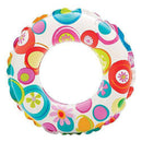 Intex Kids Pool Toy Play Fish Rings & 20" Inflatable Swim Ring Tube (3 Pack)