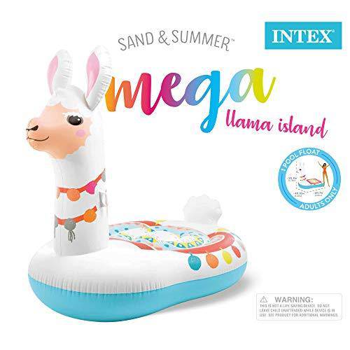 Intex Mega Llama Inflatable Island, 79in x 58in x 68in, Multi