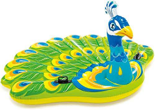 Intex Peacock Inflatable Island, 76" X 64" X 37", for Ages 6+