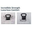 Intex Pillow Rest Classic Blue Standard Airbed w/ Built In Pump, Twin (3 Pack)