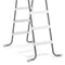 Intex Pool Ladder for 48 Inch Wall Pools & 15' Pool Debris Cover w/ Drain Holes