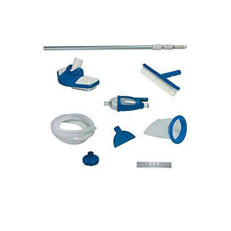 Intex Pool Maintenance Kit & 1.5" Diameter Pump Replacement Hose 59" (2 Pack)