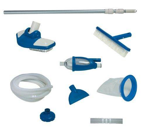 Intex Pool Maintenance Kit & 1.5" Diameter Pump Replacement Hose 59" (2 Pack)