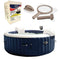 Intex Pure Spa 4-Person Home Inflatable Hot Tub, Accessory Kit, & Chemical Kit