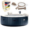 Intex Pure Spa 6 Person Inflatable Hot Tub, Maintenance Kit, & Chemical Kit