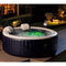 Intex PureSpa 4-Person Inflatable Hot Tub, Slip-Resistant Seat & Foam Headrest