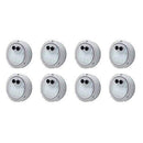 Intex PureSpa Battery Multi Colored LED Light for Bubble Spa Hot Tub (8 Pack)