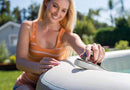 Intex PureSpa Hot Tub Maintenance Kit & Removable Slip Resistant Seat (2 Pack)