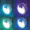 Intex PureSpa Multi Colored LED Light Accessory for Bubble Spa Hot Tub (2 Pack)