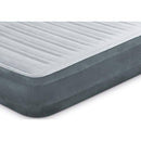 Intex PVC Dura-Beam Series Mid Rise Airbed Matress with Built in Electric Pump, Twin (2 Pack)