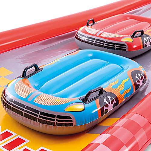 Intex Racing Fun Slide, 221in x 47in x 30in, for Ages 6+