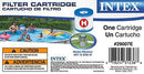 Intex Replacement Swimming Pool Filter Cartridge Type H - 29007P (4 Filters)