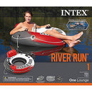 Intex River Run 1 53" Inflatable Floating Water Tube Lake Raft, Red (2 Pack)